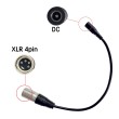 Cable convertidor DC a XLR de 4 pines