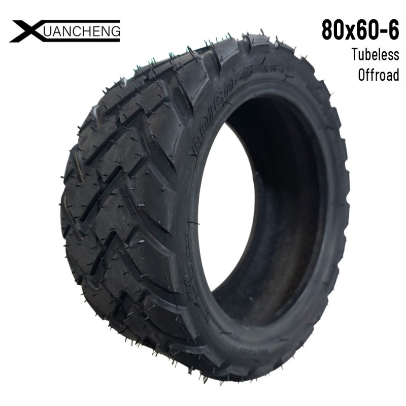 Rueda Cubierta Tubeless 80/60-6 [Xuancheng]