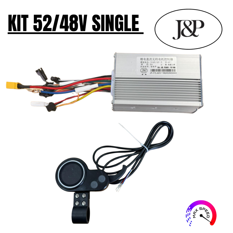 Kit controladora y display 48V/52V single - JP