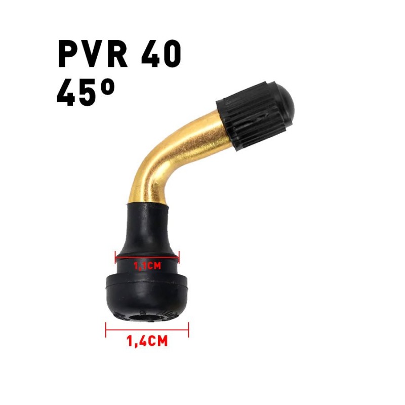 Válvula tubeless PVR 40 (45 grados)
