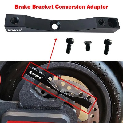 Soporte adaptador para freno XTECH (incluye tornillería)