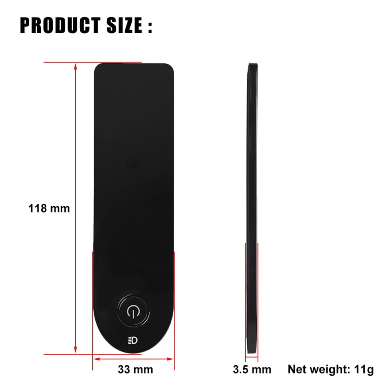 Tapa de display para Xiaomi scooter 4