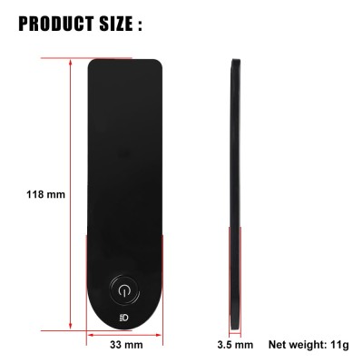 Tapa de display para Xiaomi scooter 4
