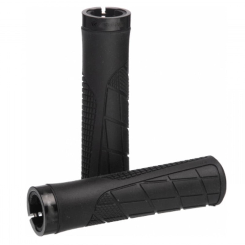 Puño de silicona recto negro - 2 unds