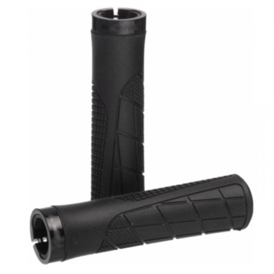 Puño de silicona recto negro - 2 unds