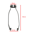 Soporte de guardabarros trasero para Xiaomi Mi5 Elite
