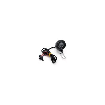 Faro led con claxon negro 12-72v con conector SM