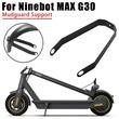 Soporte guardabarros de metal negro para Ninebot Max G30