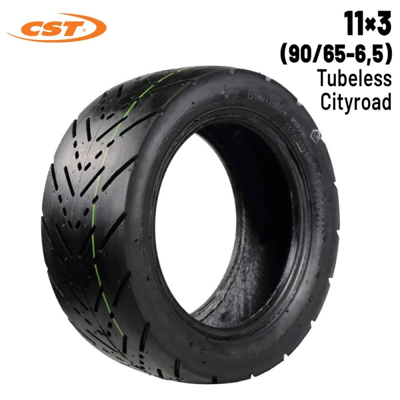 Rueda Cubierta 113 (90/65-6,5 ) Onroad Tubeless [CST]