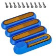 Tapas reflectantes para patinete Xiaomi – Azul – Kit