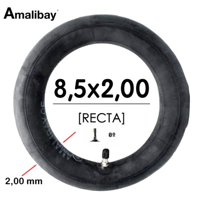 Cámara de aire 8,52 (válvula recta) Reforzada 120 gramos [Amalibay]