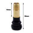Válvula tubeless recta de 30mm ( Pack 20 Uds)