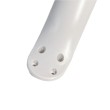 Guardabarros de 4 agujeros con gancho (Blanco)