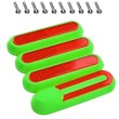 Tapas reflectantes para patinete Xiaomi – verde – Kit
