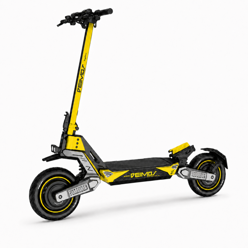 Patinete Eléctrico Ecoxtrem Deimos Dual DGT - Amarillo