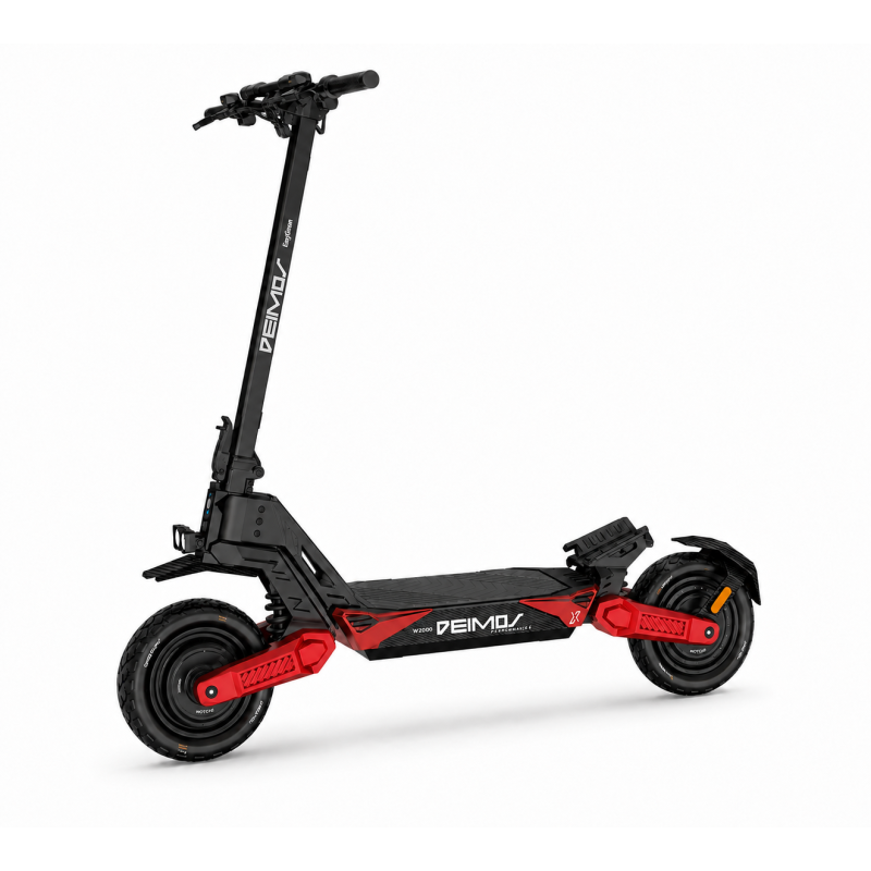 Patinete Eléctrico Ecoxtrem Deimos Dual DGT - Negro Rojo