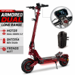 Ecoxtrem Armored Dual Long Range - DGT Homologado 2026 (Rojo) [NUEVO MODELO 24AH]