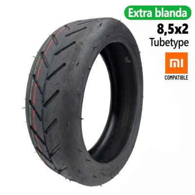 Rueda Cubierta 8,52-6,1 tubetype - (Goma blanda)