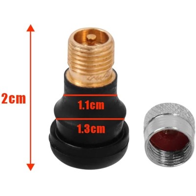Válvula Recta Tubeless PVR 40 (1 unidad)