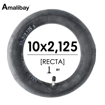 Cámara de aire 102/2,125 (válvula recta) - Premium [Amalibay]