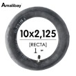 Cámara de aire 102/2,125 (válvula recta) - Premium [Amalibay]