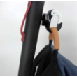 GANCHO DE ALUMINIO PARA PATINETE XIAOMI M365 / PRO (NEGRO)
