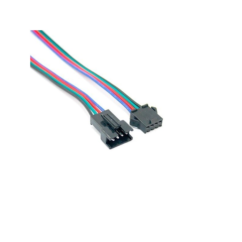 Conector de cable JST SM (pack de 5 pares) - tipo: 4pin