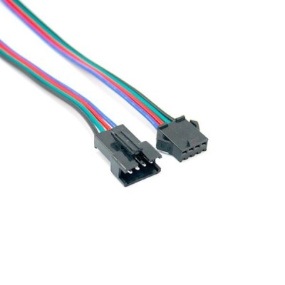 Conector de cable JST SM (pack de 5 pares) - tipo: 4pin