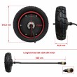 Motor Delantero Para Patinete Ecoxtrem M41 Tank Dual