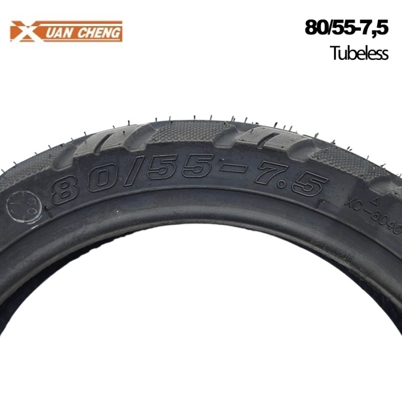 Neumático 80/55-7,5 Tubeless [Xuancheng]