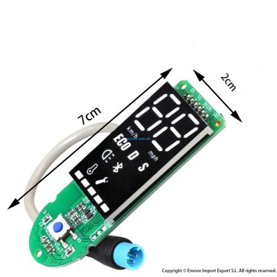 Pantalla Display Xiaomi M365 y PRO con BLE90 + TAPA