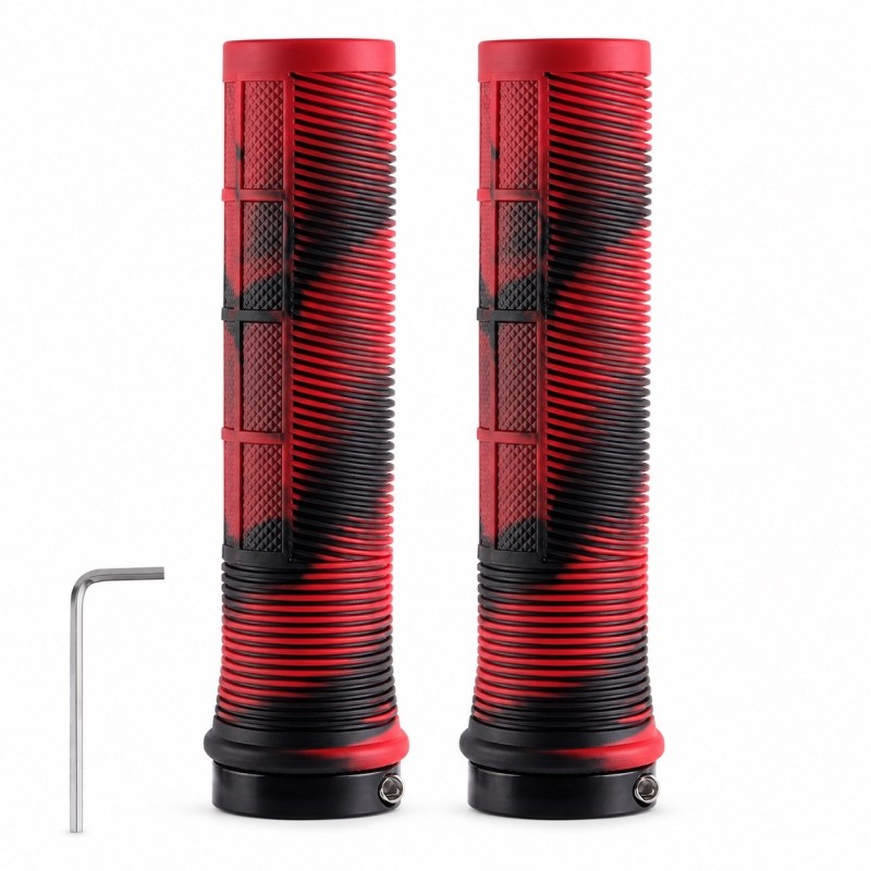 Puño Para Patinete eléctrico y Bicicleta Color Rojo