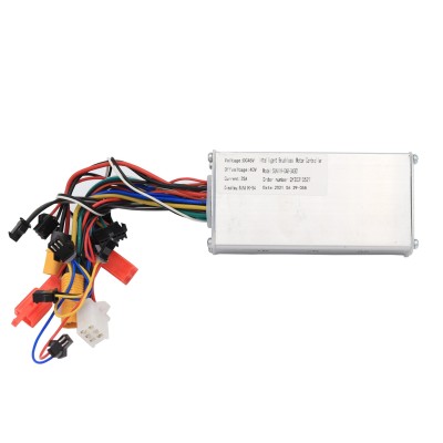 Kit electrónico genérico 48V/52V - 25A (Display QS S4 + Controladora + Cableado) [Suniik]