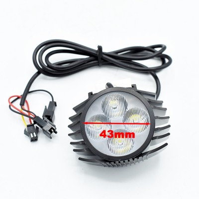 Faro LED con bocina (12-72V)