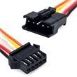 Conector SM 5 pin con cable 22AWG - 1 PAR