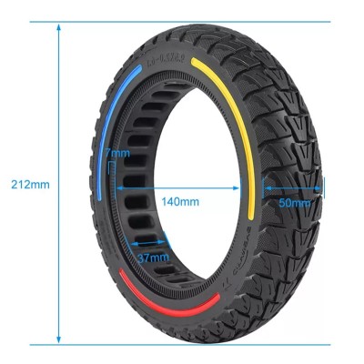 Rueda maciza 9,52,5-6,1 para xiaomi y Patinete Niu