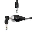 Candado de llave EWLK016 negro