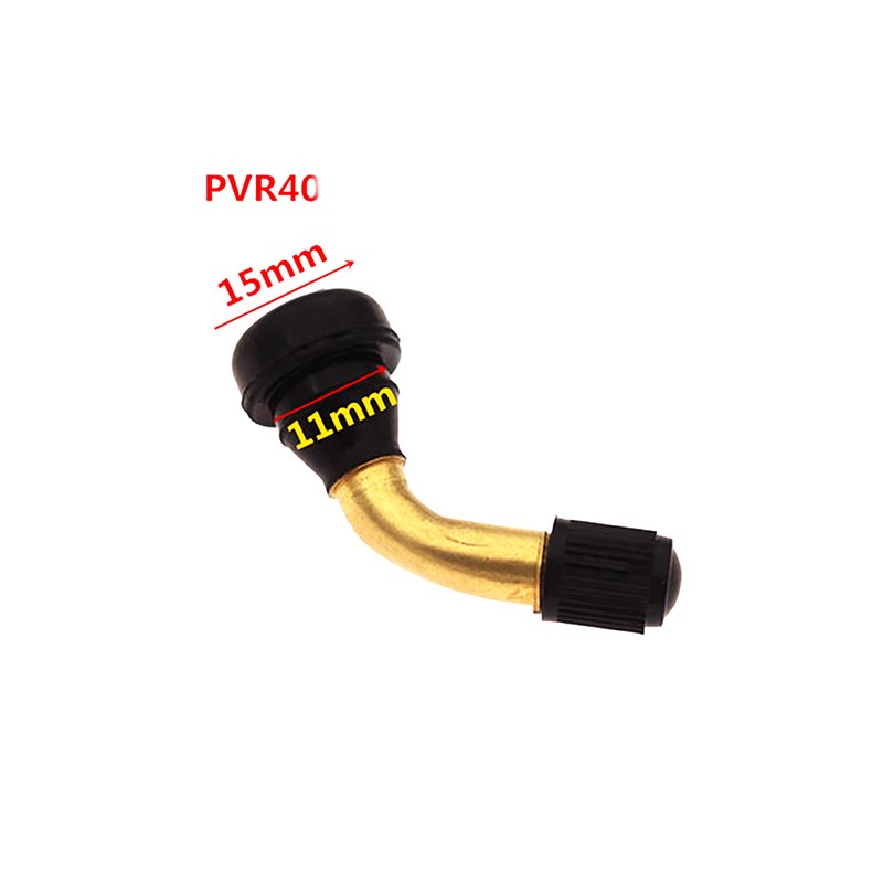 Válvula Tubeless Torcida 45º PVR 40