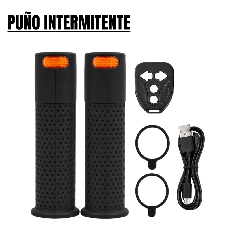 Puño con Intermitente para patinete/bicicleta - mando inalámbrico
