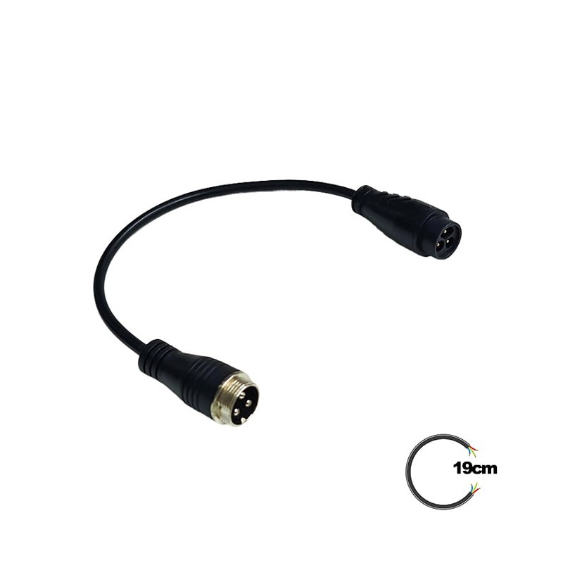 Conector Convertidor GX16 a LP16