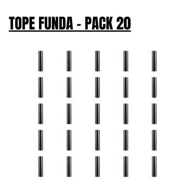 Tope para funda - Color negro [20uds]